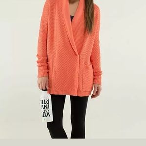 Lululemon Post Practice Cardi cardigan Size 4